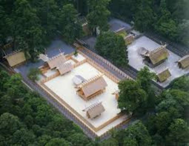 Ise Shrine burned down