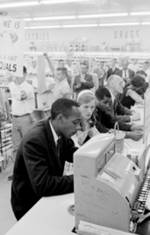 First Lunch Counter Sit-In