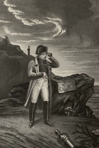 Napoleon escapes from Elba