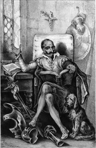 Quijote enfurecido