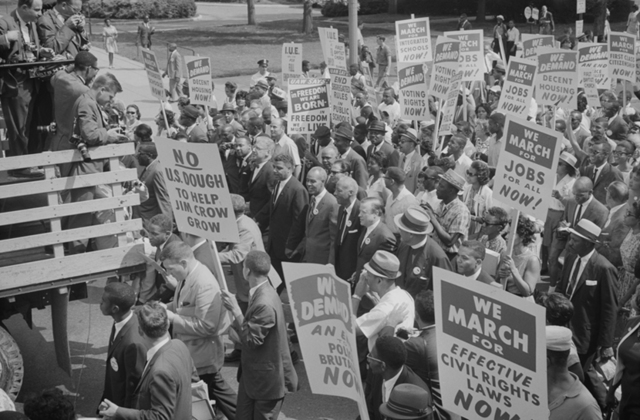 Civil Rights Leaders Head the March on Washington