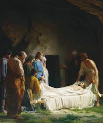 The Burial of Jesus