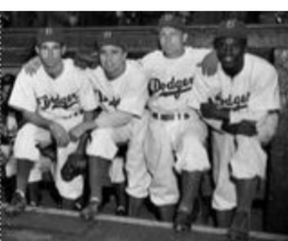 Dodgers hire Jackie Robinson