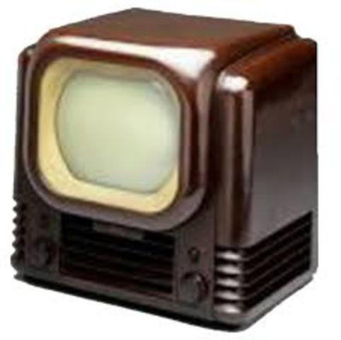 The very first TV.