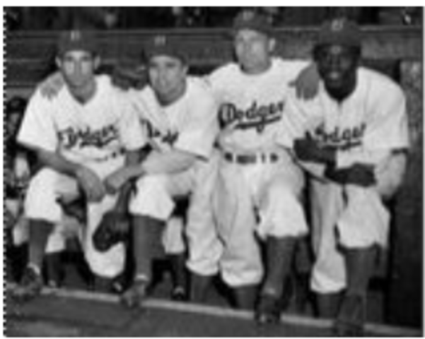 dodgers hire jackie robinson