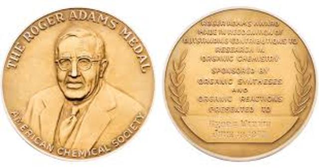 James got awarded a Adam's Prize