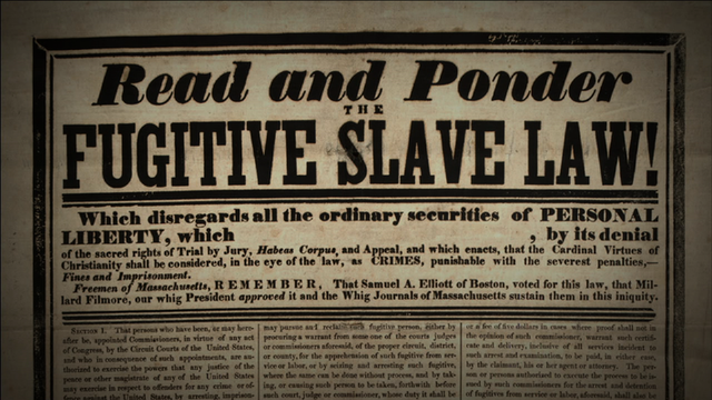 Fugitive slave Act of 1850