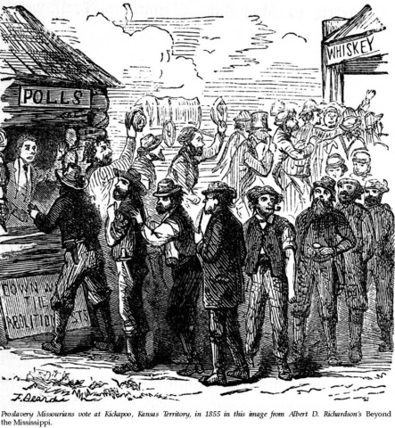 Bleeding Kansas 1855