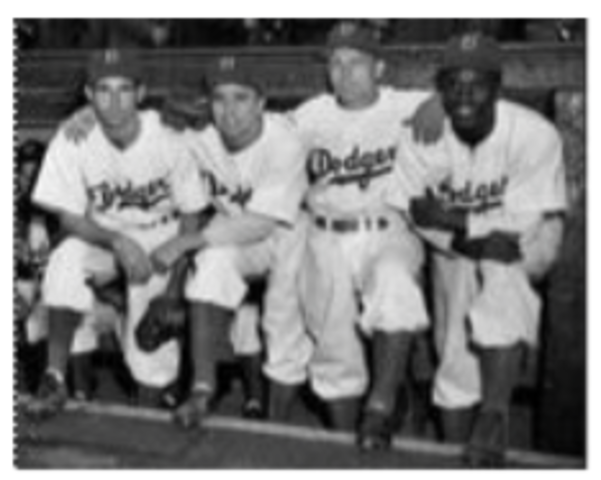 Jackie Robinson Hired to the Brooklyn Dodgers