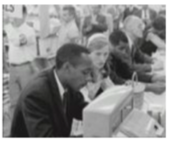 First Lunch counter Sit-in
