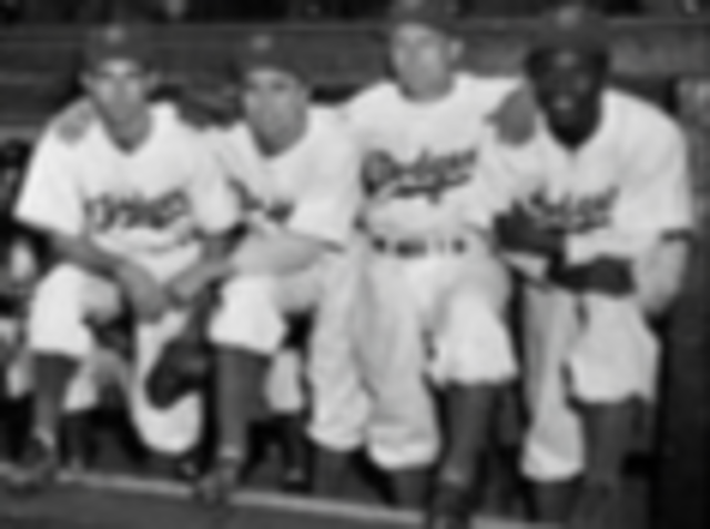 Jackie Robinson Hired to Play for the Dodgers