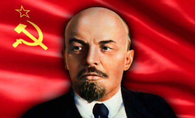Lenin and other revolutionaries return to Russia from Germany.