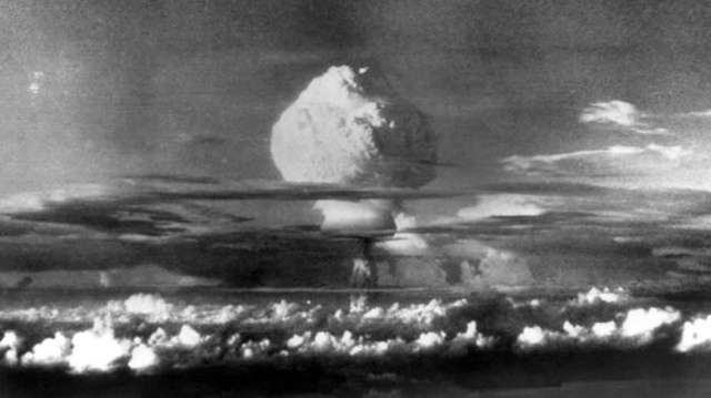 First hydrogen bomb.