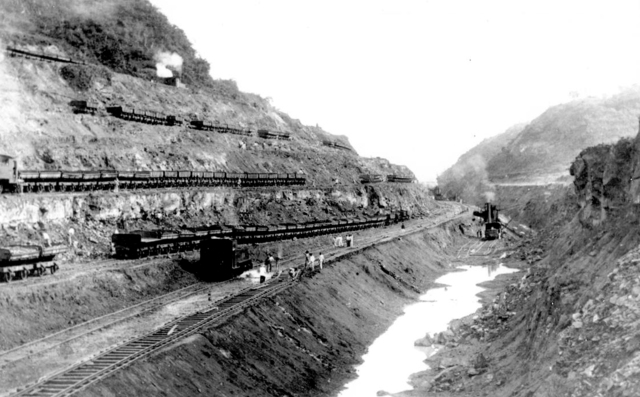 1903. Construccion del Canal de Panama