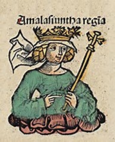 La regente Amalasunta