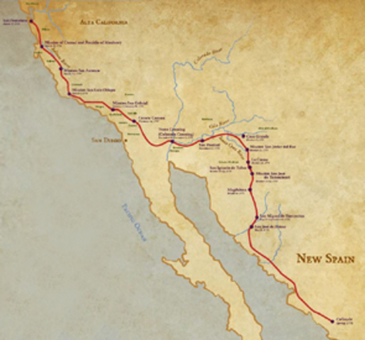 Juan Bautista de Anza's Expedition