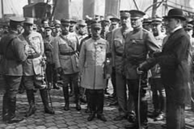 Arrived on the Western Front