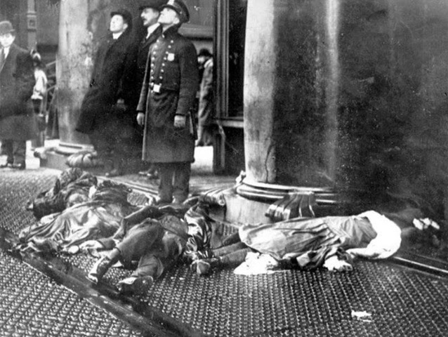 Huelga de costureras en Nueva York