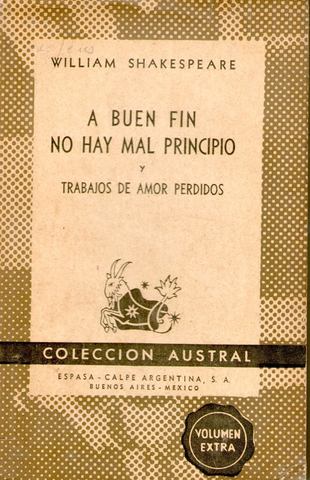 A buen fin no hay mal principio,