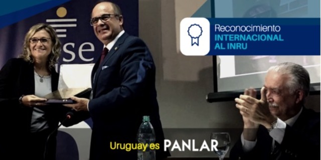 Entrega del reconocimiento como Patrimonio de la Reumatología Panamericana al INRU del Uruguay