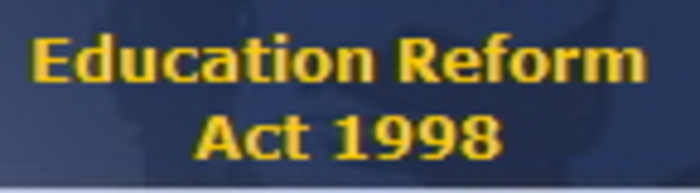 Education Reform Act