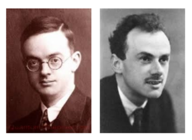 Paul Dirac y Ernst Jordan