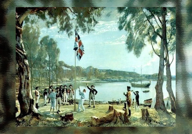 British first discover Australia - Terra Nullius declared
