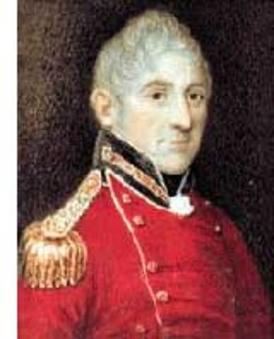 Governor Lachlan Macquarie was the first governor of NSW