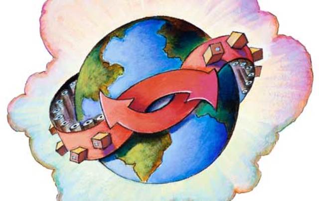 Expansión mundial de multinacionales y la cultura occidental.