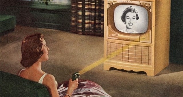 primer control remoto para T.V