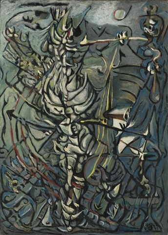 Combate by Gunther Gerzso