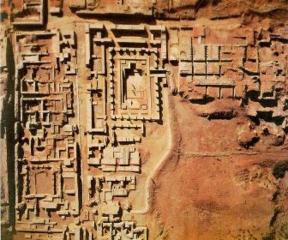 Fragmentación de Idia tras la muerte del rey Harsa