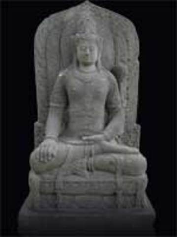 Fragmentación de India tras la muerte del rey Harsa, 647.