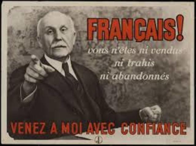 Français ! Vous n'êtes ni vendus, ni trahis, ni abandonnés. Venez à moi avec confiance.