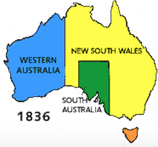 South Australia was found