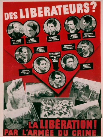 La propagande des Nazis contre la Résistance