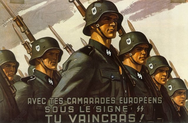 Affiche de recrutement du Waffen-SS