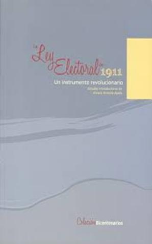 Ley electoral de 1911