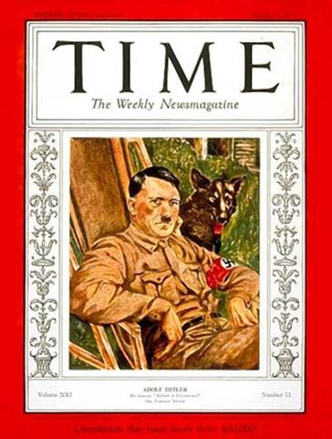 Time Magazine's Man of the Year 1938