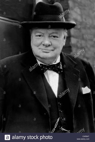 Churchill leads British Government