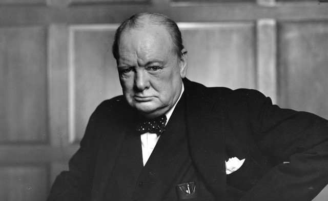 British Leader Churchill