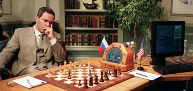 Deep blue vs Kasparov