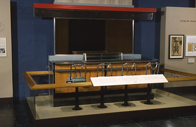 Lunch counter sit-in