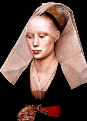 Rogier van der Weyden. "Naise portree