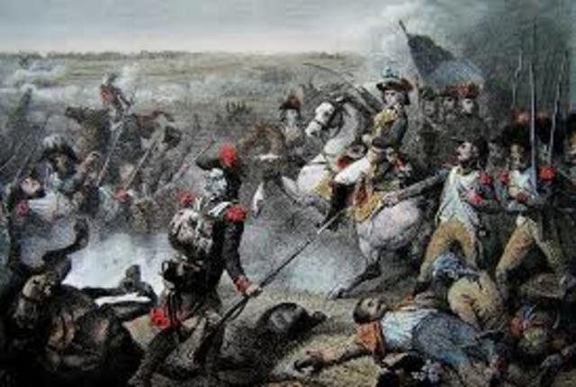 War between the British and French