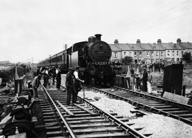 Built Continental Railroad