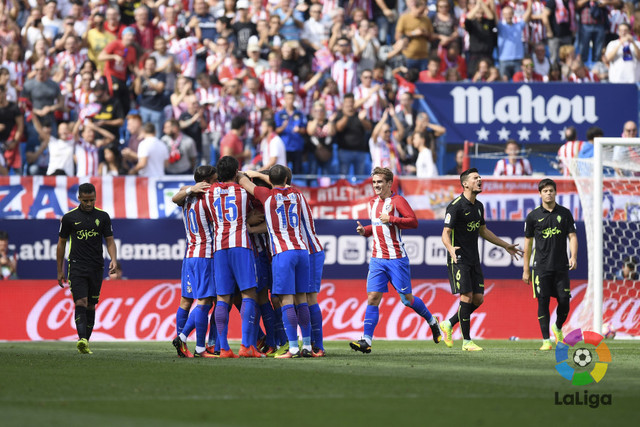 Atlético de Madrid 5-0 Sporting