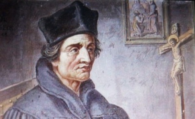 Martin Luther developed with the popes representative John Eck