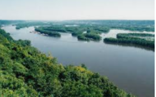 Sier da la Salle explores the lower Mississippi Valley river, and claims the valley for France and names it Louisiana in Honor of the French King Louis XIV