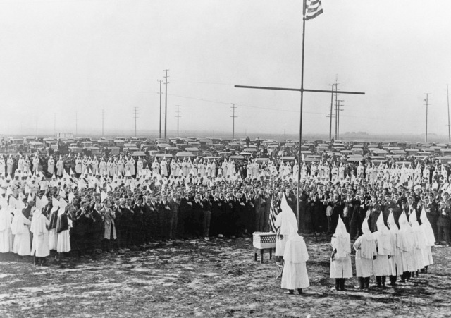 Ku Klux Klan Membership grew exponentially